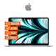 thumbnail image 1 of Apple MacBook Air M2 13,6" - 8 GB RAM- 256GB SSD - Silver, 1 of 4
