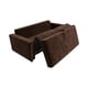 thumbnail image 2 of Sofa Cama Multifuncional Felpa Chocolate, 2 of 3