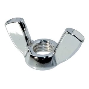 Metalfer - Tuerca Mariposa 1/4 Zn 100 Unidades