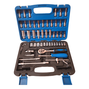 Genérico - Set De Herramientas 53Pcs / Dados / Chicharra 1/4 Accesorios
