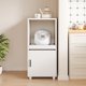 thumbnail image 4 of Mueble de Cocina Porta Microondas 40x35x88 cm Blanco con Puerta y Bandeja Extraíble, 4 of 4