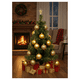 thumbnail image 3 of Pack 12 Esferas Navidad Doradas 12cm Decoración Colgantes, 3 of 3