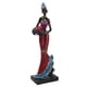 thumbnail image 1 of Figura De Mujer Africana Estatuilla Azul, 1 of 3