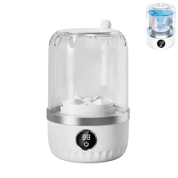 Lavadora portátil Ftruixang de 2 L con control táctil digital USB
