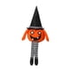 thumbnail image 1 of Muñeco Decorativo De Fantasma De Calabaza De Halloween, Suave, Para El Alféizar De La Ventana De La Sala De Estar, Escritorio, Color Naranja, 1 of 3