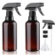 thumbnail image 1 of Botellas de spray Hethyo 500 ml (2 unidades) Ámbar, 1 of 6