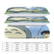 thumbnail image 2 of x84 My Neighbor Totoro Bed Duvet Cover Microfiber Bedding Sets 3D Printed Lightweight 3 Piece Comforter Sets, 1 Duvet Cover And 2 Pillow Shams for Kids Boys Girls 79"x90" jn84, 2 of 5