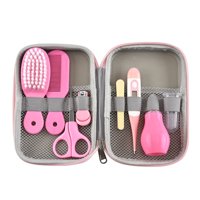 Importclick - Set De Cuidados Manicure Bebés 8 Piezas Rosado