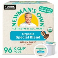 Cápsulas K-Cup Para Café Newman'S Own Organics Special Blend X96
