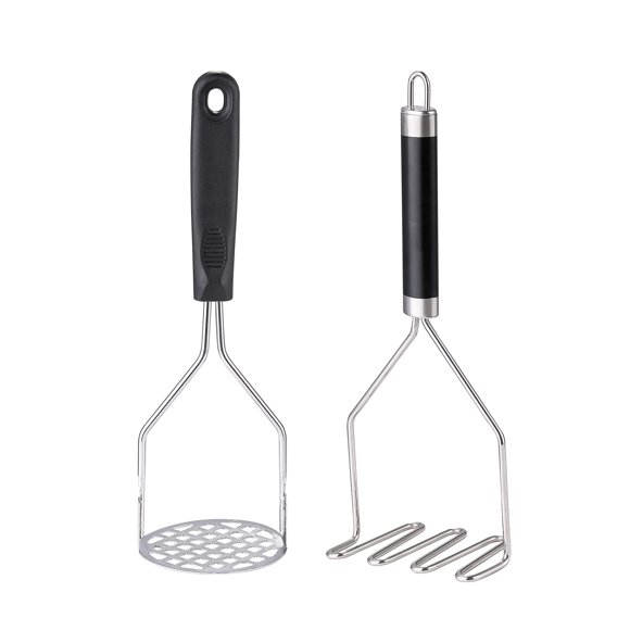 Prensapapas OLULU 26 cm Acero Inoxidable – Juego de 2
