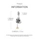 thumbnail image 4 of Charm LNQOBU Amor Familiar Madre e Hija Plata 925, 4 of 6