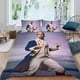 thumbnail image 2 of Hamilton Conjunto de sábanas temático, trío de piezas, cómodo y amigable con la piel, diseño único, regalo de decoración para el hogar para familiares, amigos y fans,173cm *218cm, 2 of 6