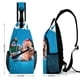 thumbnail image 2 of Cigüeñas Riñonera Bandolera con Estampado Integral para Hombres y Mujeres, Bolso Cruzado Gráfico de Tendencia, Mochila de Hombro Streetwear para Ciclismo y Deportes, Riñonera Versátil Casual, 2 of 6