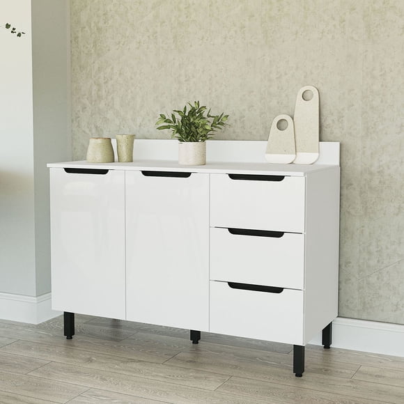 Mueble Base Meena 2P 3C Blanco (M2)