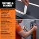 thumbnail image 4 of Cinta de montaje Gorilla Max Strength de 2,5 cm x 1,5 m, color negro, 4 of 6