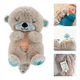 thumbnail image 4 of Nutria peluche de apego con música luz y respiración para niño, 4 of 6
