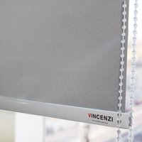 Vincenzi - Cortina Blackout Gris 180X230Cm