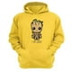 thumbnail image 1 of Polerón Canguro Groot Amarillo Talla Xs Unisex, 1 of 3