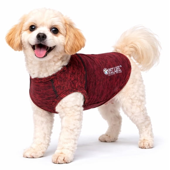 Playera sin Mangas para Perro Pet Life Active Aero-Pawlse Jaspeada
