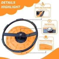 M&Ms - Kids Sensory Swivel Chair For Children With Autism, Sensory Toys For Children With Adhd, Training Body Coordination, For Focus And Balance, Comfortable, Safe, Fun Sensory Tools For Body Development