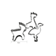 thumbnail image 3 of Set 3 Cortadores de Galletas Animales vario Acero Inoxidable, 3 of 5
