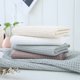 thumbnail image 3 of Xiao Hua Toalla de baño con estampado de gofre, 70 x 140 cm, suave y absorbente, de algodón, toalla de baño para el hogar, 1 pieza, blanca, de primera calidad para uso diario., 3 of 3