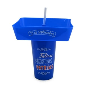 Vaso Snack Azul 900 Ml Big Party