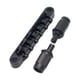 thumbnail image 2 of Puente De Montura De Guitarra, Piezas De Repuesto Ligeras Para Guitarra De Cuerdas, Color Negro, 2 of 5