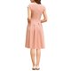 thumbnail image 3 of INSPIRE CHIC Vestido de Mujer con Mangas Cortas Acampanadas Cuello Cuadrado para Negocios Trabajo Línea A Vestidos Plisados 2XL Rosa, 3 of 5