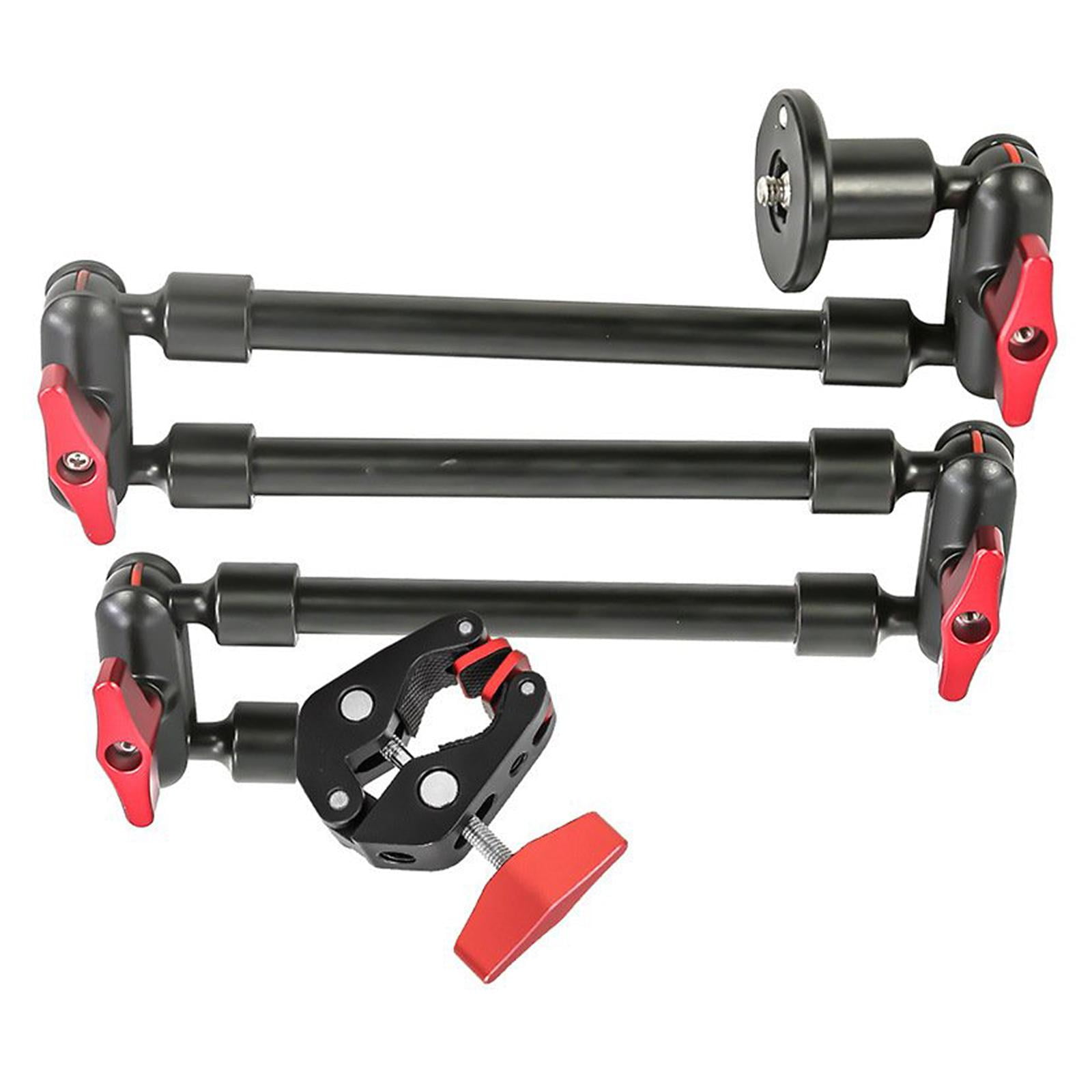 Bothyi - Brazo De Cámara De Aleación De Aluminio Universal Para Transmisión En Vivo De Teléfono Inteligente Para Cámara Web Con Abrazadera