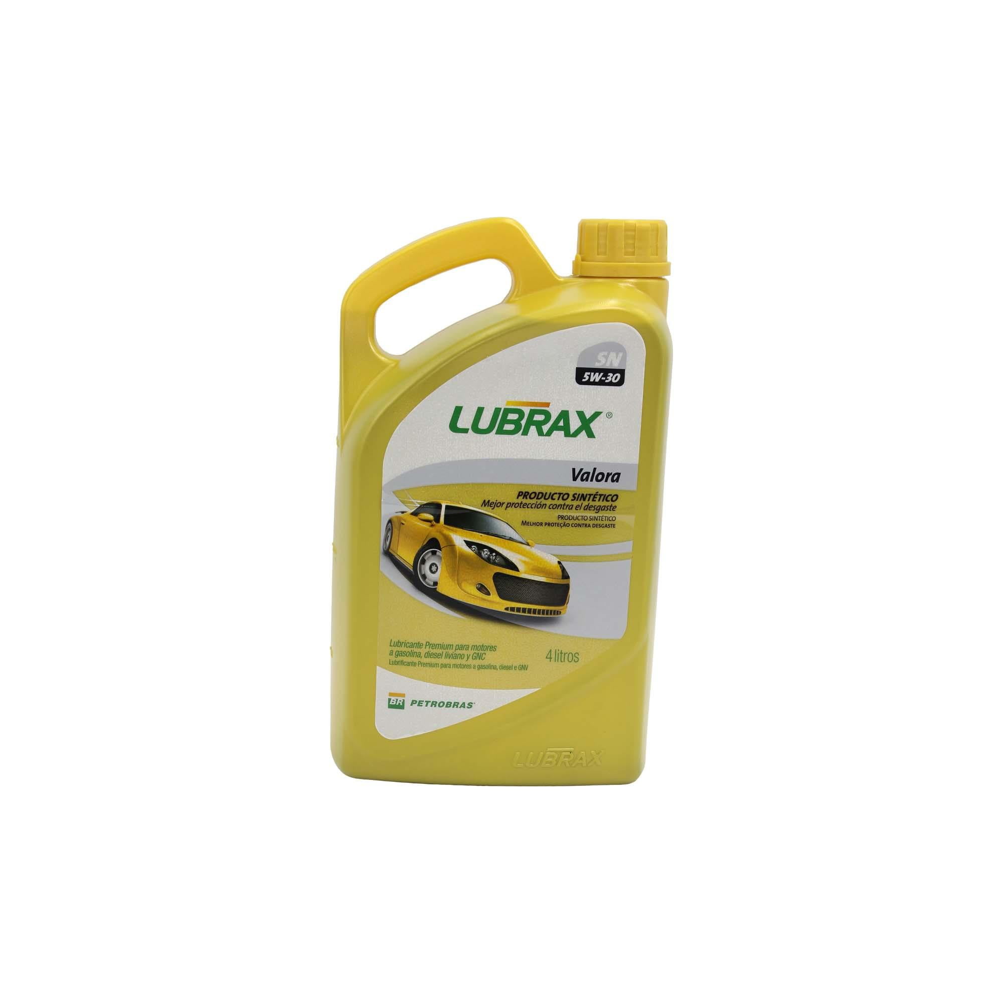 Aceite Motor Lubrax Valora 5w30 4 Lts