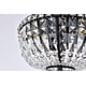 thumbnail image 4 of Araña de Techo Elegant Lighting 2528F14C/RC de 4 Luces en Cromo, 4 of 9