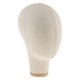 thumbnail image 1 of Cabeza De Bloque De Lona De Maniquí, Peluca, Sombrero De Peluquín, Pantalla Con Orificio De Montaje, 21 "beige, 1 of 5