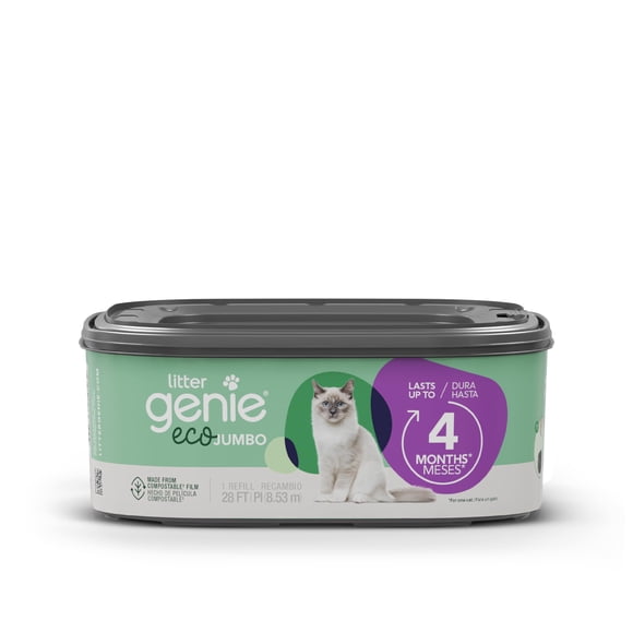 Bolsas para arena para gatos Litter Genie Eco Jumbo compostables