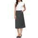 thumbnail image 2 of INSPIRE CHIC Falda Lápiz Elegante para Mujer con Cintura Alta y Abertura Trasera para Trabajo y Uso Casual S Gris, 2 of 5
