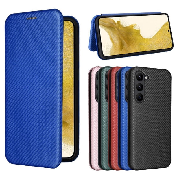 Funda Flip para FOXDOCK Samsung Galaxy S23 plus - Funda magnética de negocios, funda protectora delgada