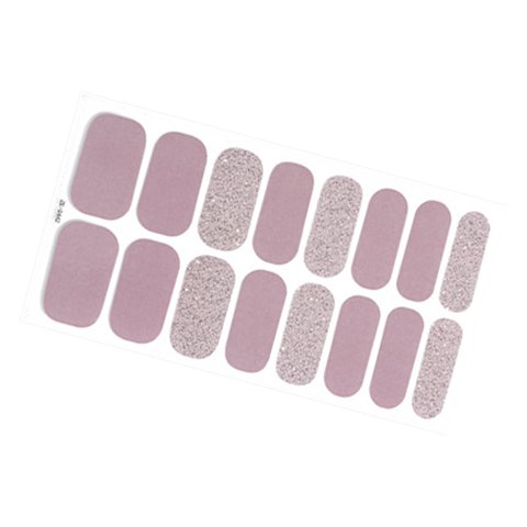 Magideal - 16 Piezas De Adhesivos Para Uñas, Calcomanías De Cobertura Completa Con Lima De Uñas, Parches De Gel Semicurado Para Uñas, Regalos De Cumpleaños Para Estilo D