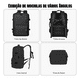 thumbnail image 2 of Mochila De Senderismo Impermeable De Viaje Grande Con Interf, 2 of 6