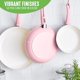thumbnail image 4 of Juego de Utensilios de Cocina GreenLife 20/25/30 cm Rosa Suave, 4 of 6