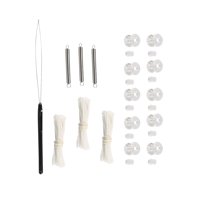 Bothyi - Juego Universal De Restricción De Cortinas Para Ventanas De Vehículos Recreativos, Accesorios Resistentes Y Cuerda Blanca