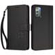 thumbnail image 3 of Funda Cartera Trébol para Samsung Galaxy Note 20 con Ranuras Tarjetas y Carga Inalámbrica Negro, 3 of 6