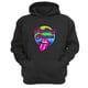 thumbnail image 1 of Polerón Canguro The Rolling Stones Gris Oscuro Talla M Unisex, 1 of 2