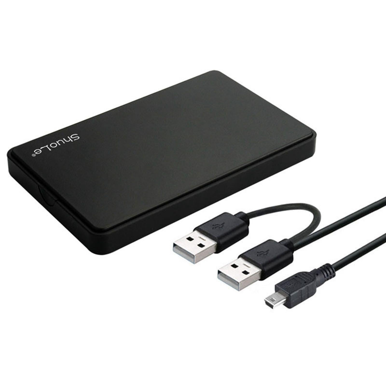 Magideal - Discos Duros Externos Portátiles, Usb 2.0 2tb Almacenamiento De De Seguridad Slim 480mb/s Hdd Para Pc Para Gaming Professionals Students Negro