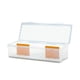 thumbnail image 3 of Caja De Almacenamiento Para Tarjetas Coleccionables, Transparente, Resistente, De Gran Capacidad, Con 2 Particiones, 3 of 5