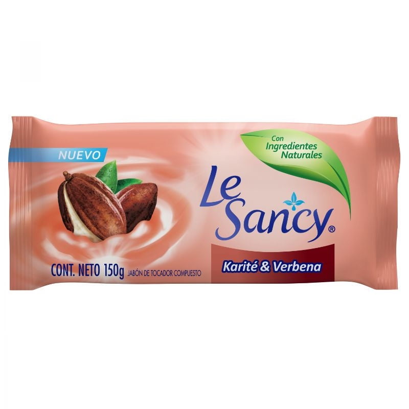 Jabón Barra Karité Y Verbena 150 gr Le Sancy