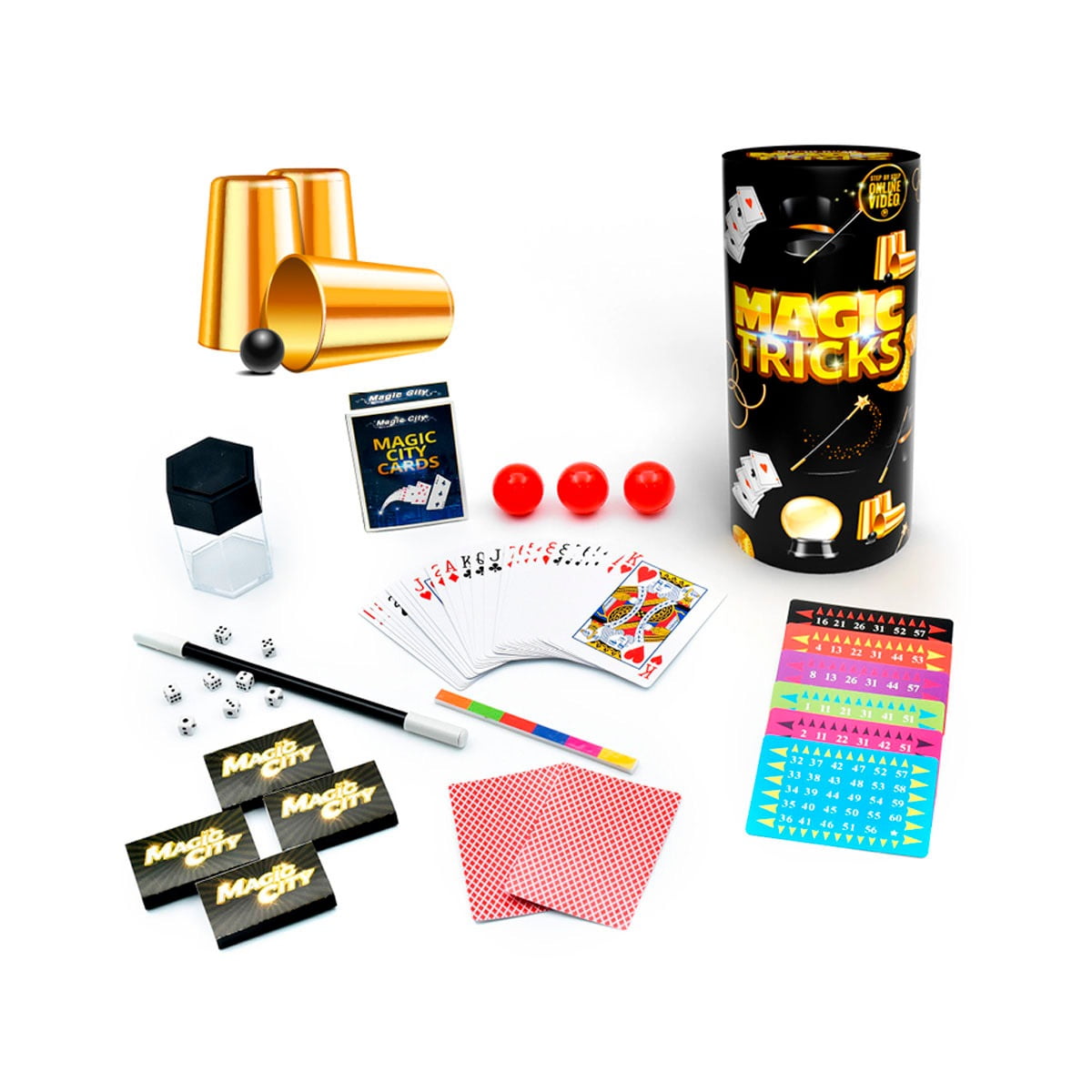 Ansaldo Games - Juego De Magia De Colección Negro