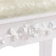 thumbnail image 3 of Taburete De Tocador Madera Blanco Rose Angela, 3 of 3