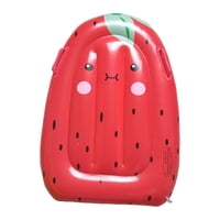 Bothyi - Flotador Inflable Para Piscina Para Niños Con Estampado De Frutas, Tabla Flotante Para Verano, Lago Rojo