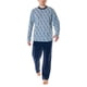 thumbnail image 1 of Pijama Micropolar Hombre 9178 Celeste XL, 1 of 2