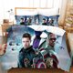 thumbnail image 2 of Winter Soldier Bedding Set Duvet Cover Comforter Cover Pillowcases Gift3-Piece Bedding Set (1 Duvet Cover + 2 Pillow Shams), 2 of 4